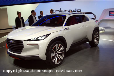 Hyundai Hydrogen Fuel Cell Intrado Concept 